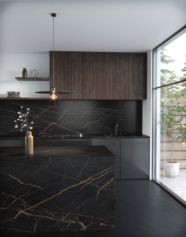Dekton valgomojo stalo stalvirsis